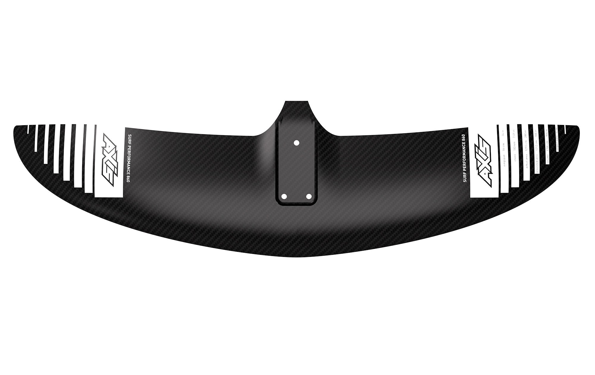 Переднее крыло фойла AXIS Foils SP 860 Carbon Hydrofoil Wing — construction detail