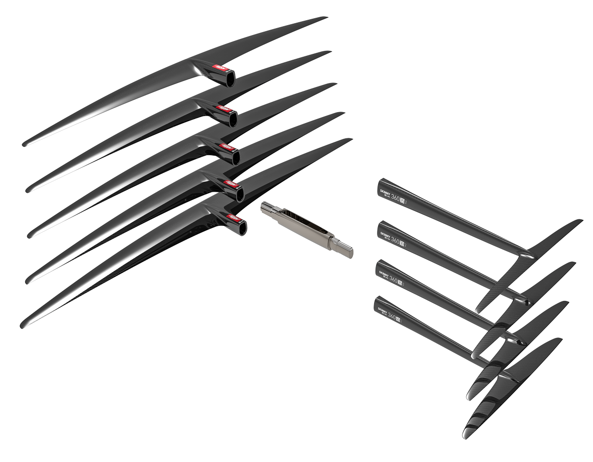 Фюзеляж фойла AXIS Foils Ti Link Titanium Fuselage — детали конструкции