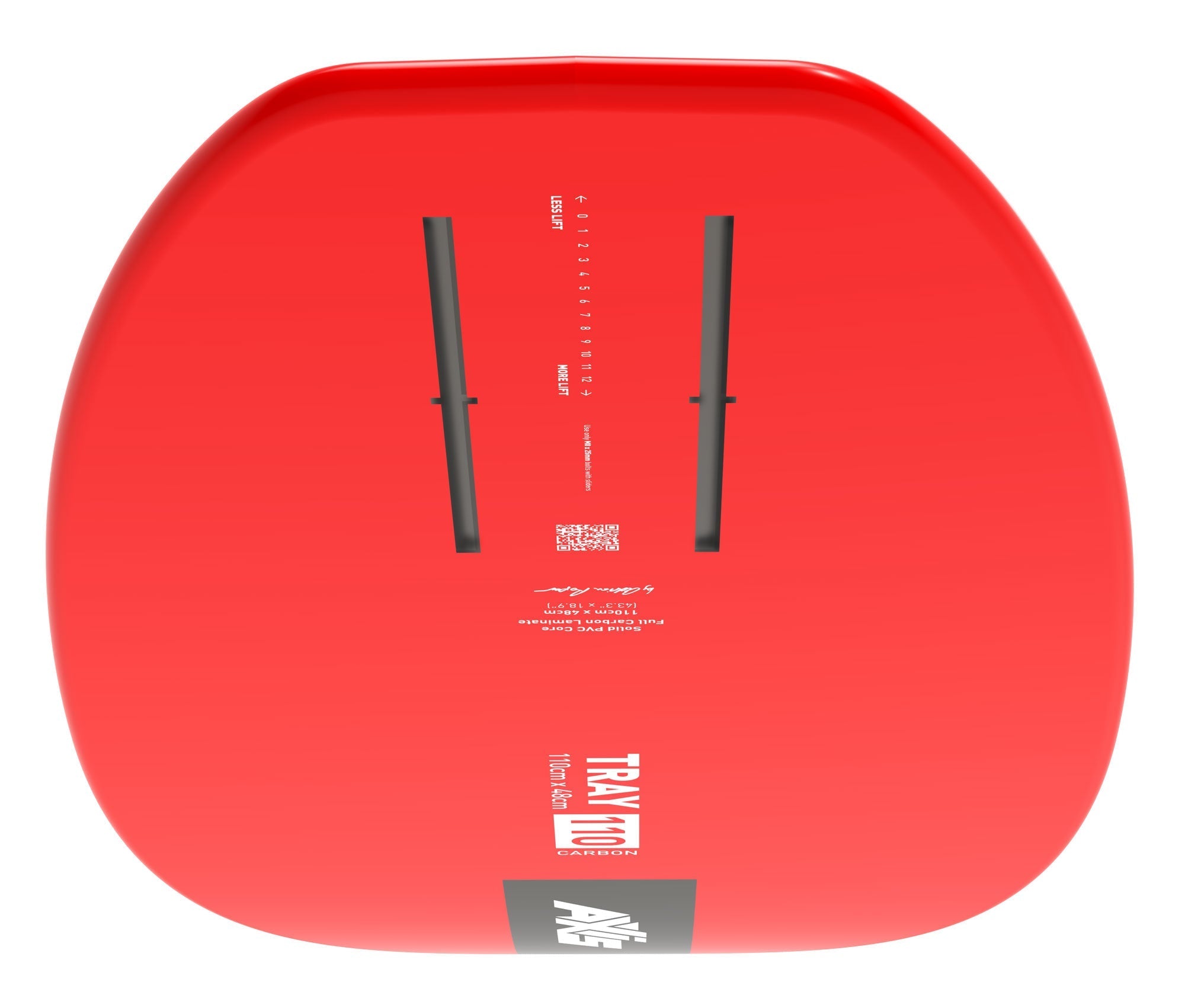 AXIS Foils Tray v4 Carbon Foilboard 125 Foilboard — close-up