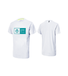 Aztron LOGO ICON TEE Men's/White 94% Cotton and 6% Apparel — buy at K1.surf