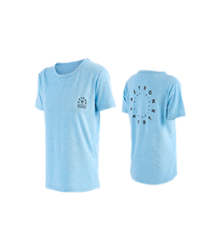 Aztron LOGO TEE Women's Lilac Rolled up sleeve Apparel — buy at K1.surf