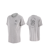 Aztron SUMMER SURFING TEE Women's Grey Chest pocket Apparel — buy at K1.surf