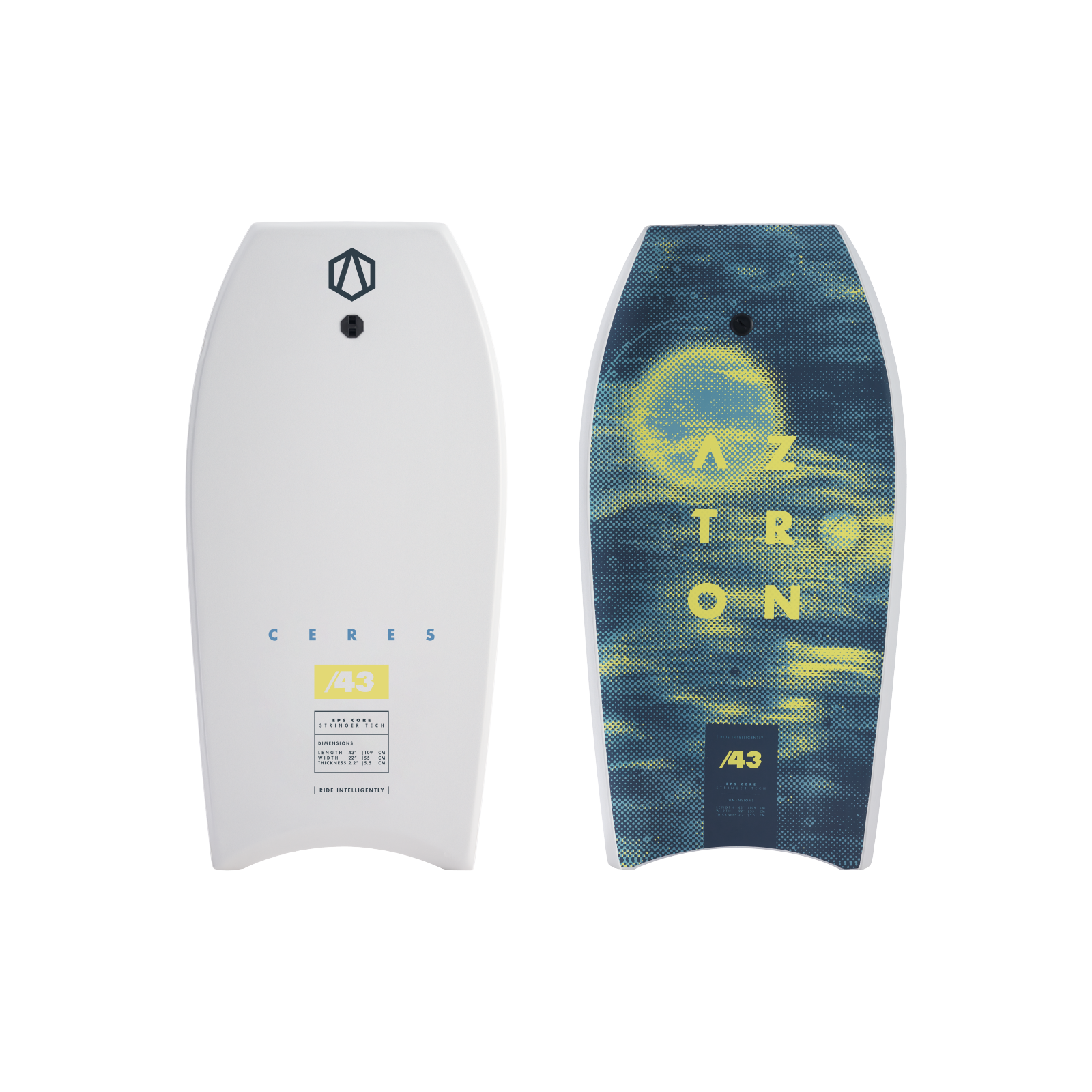 Доска Aztron CERES Body Board 43 IXPE deck, EPS core, HDPE
