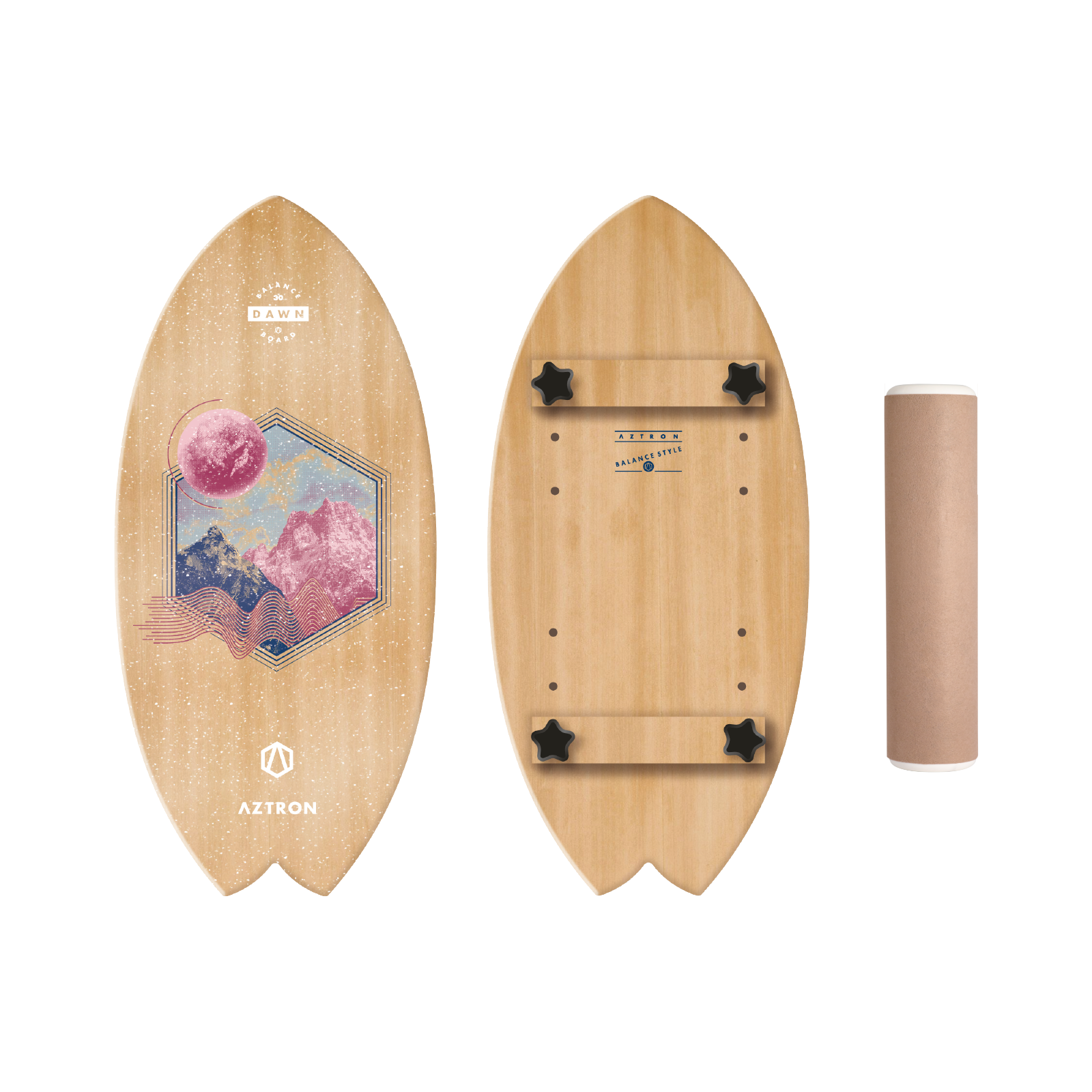 Сёрфскейт Aztron DAWN 30 Balance Short Board Short board style