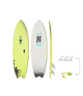 Доска Aztron VOLANS Soft-Top Surfboard 5'8" Fish board