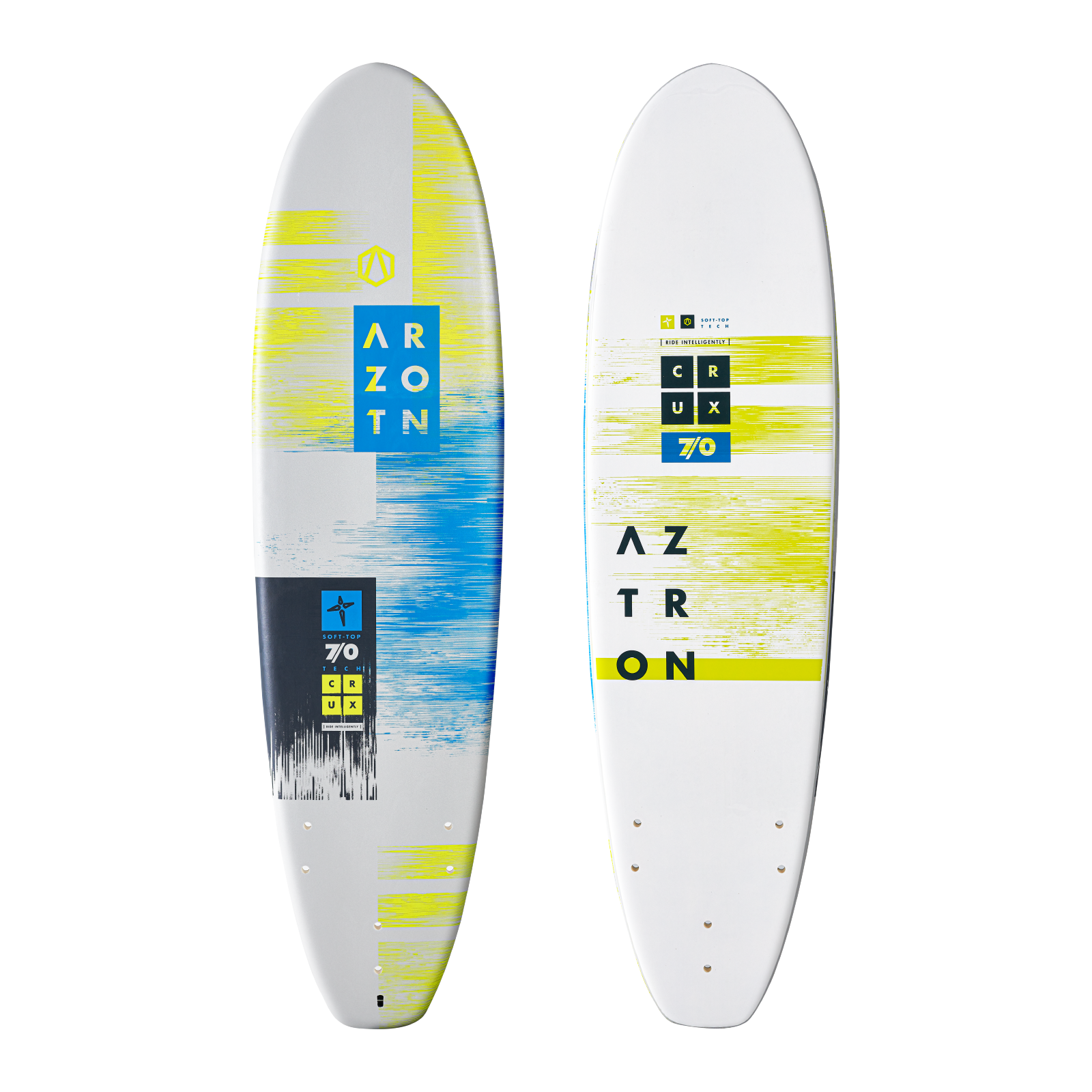 Доска Aztron CRUX Soft-Top Surfboard 7'0" Long board style