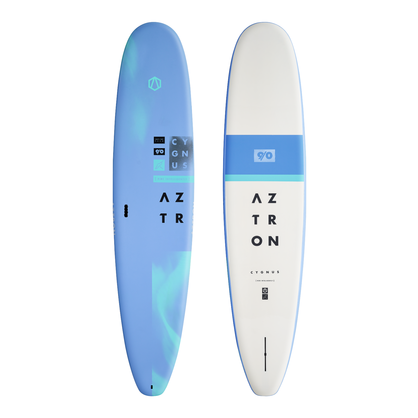 Доска Aztron CYGNUS Soft-Top Surfboard 9'0" Long board