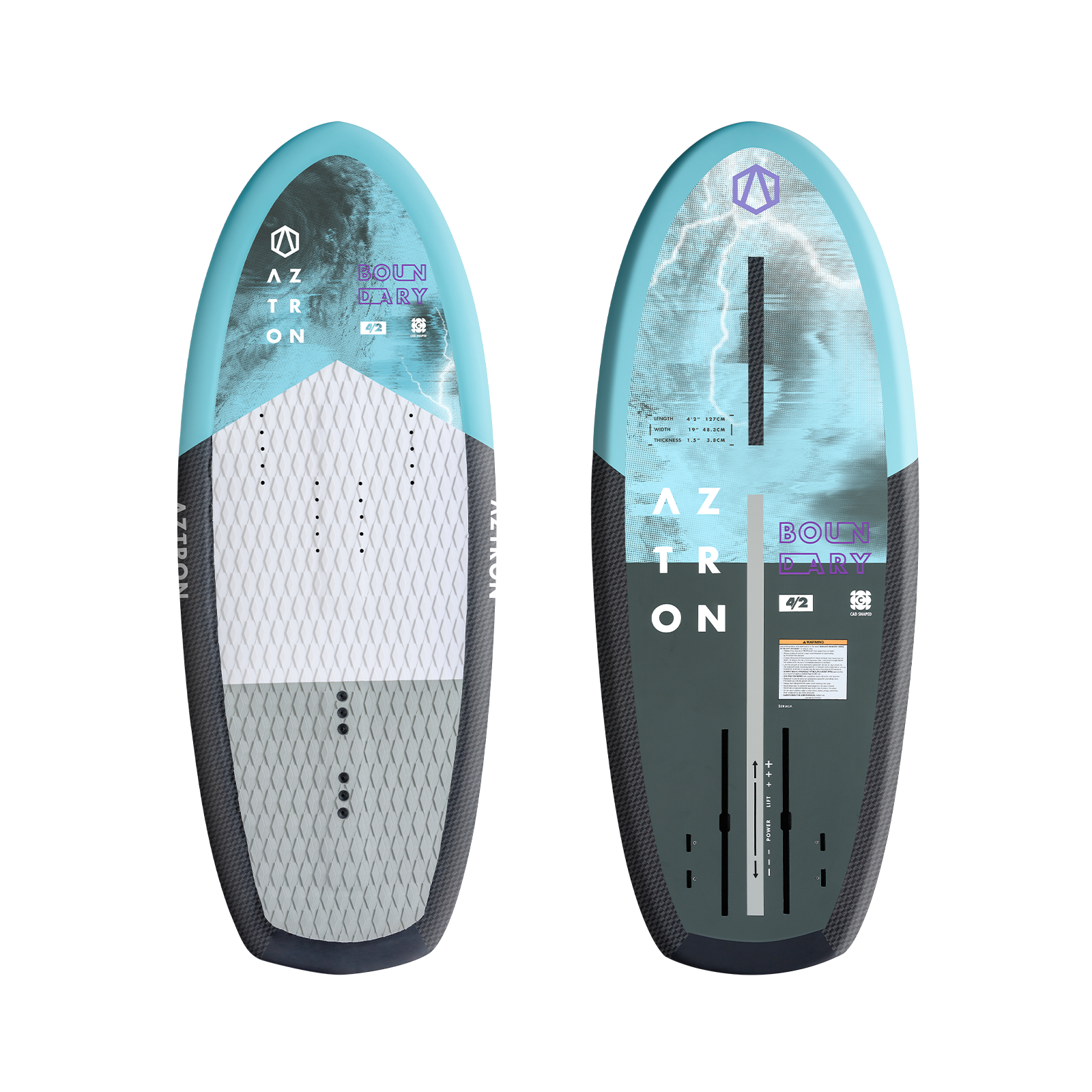 Доска Aztron BOUNDARY CARBON Wakesurf Foil Board 4'2"