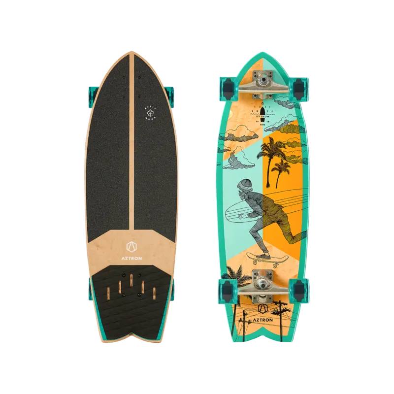 Сёрфскейт Aztron STREET 31 Surfskate CST Canadian Maple — купить в K1.surf
