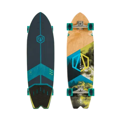 Сёрфскейт Aztron FOREST 34 Surfskate CST Canadian Maple