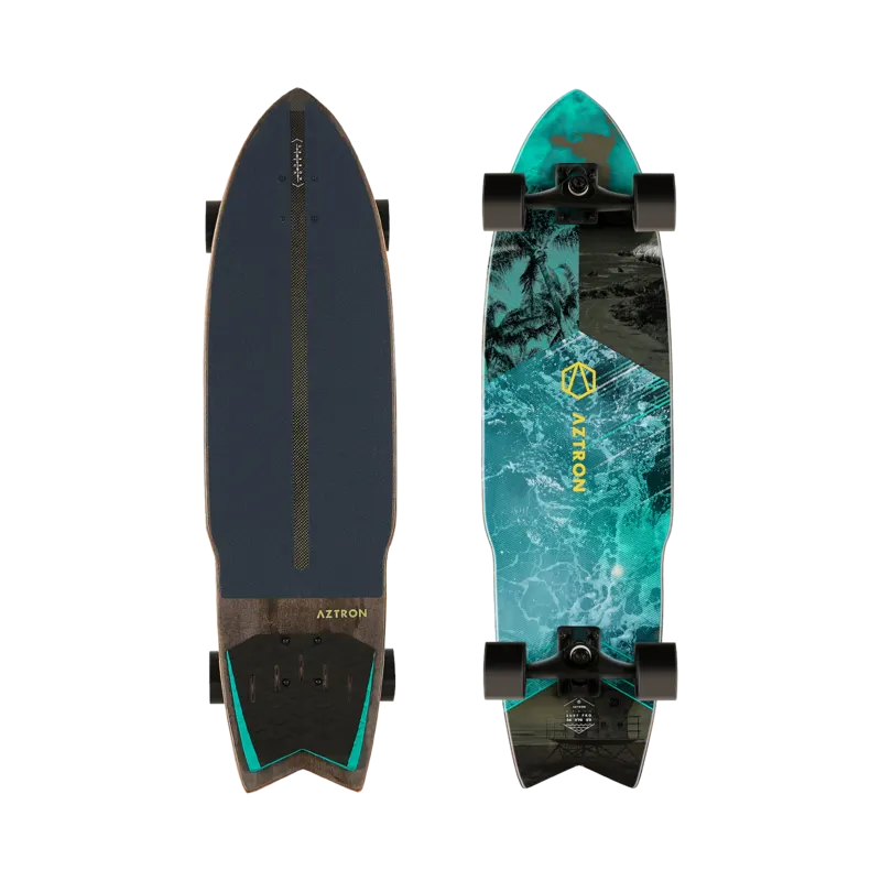 Сёрфскейт Aztron OCEAN 36 Surfskate/Carbon Inlay 7 layers 100% — купить в K1.surf
