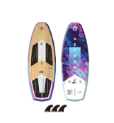 Aztron SPACE RIDER Wakesurf Bamboo 55 Hybrid style. 桨板