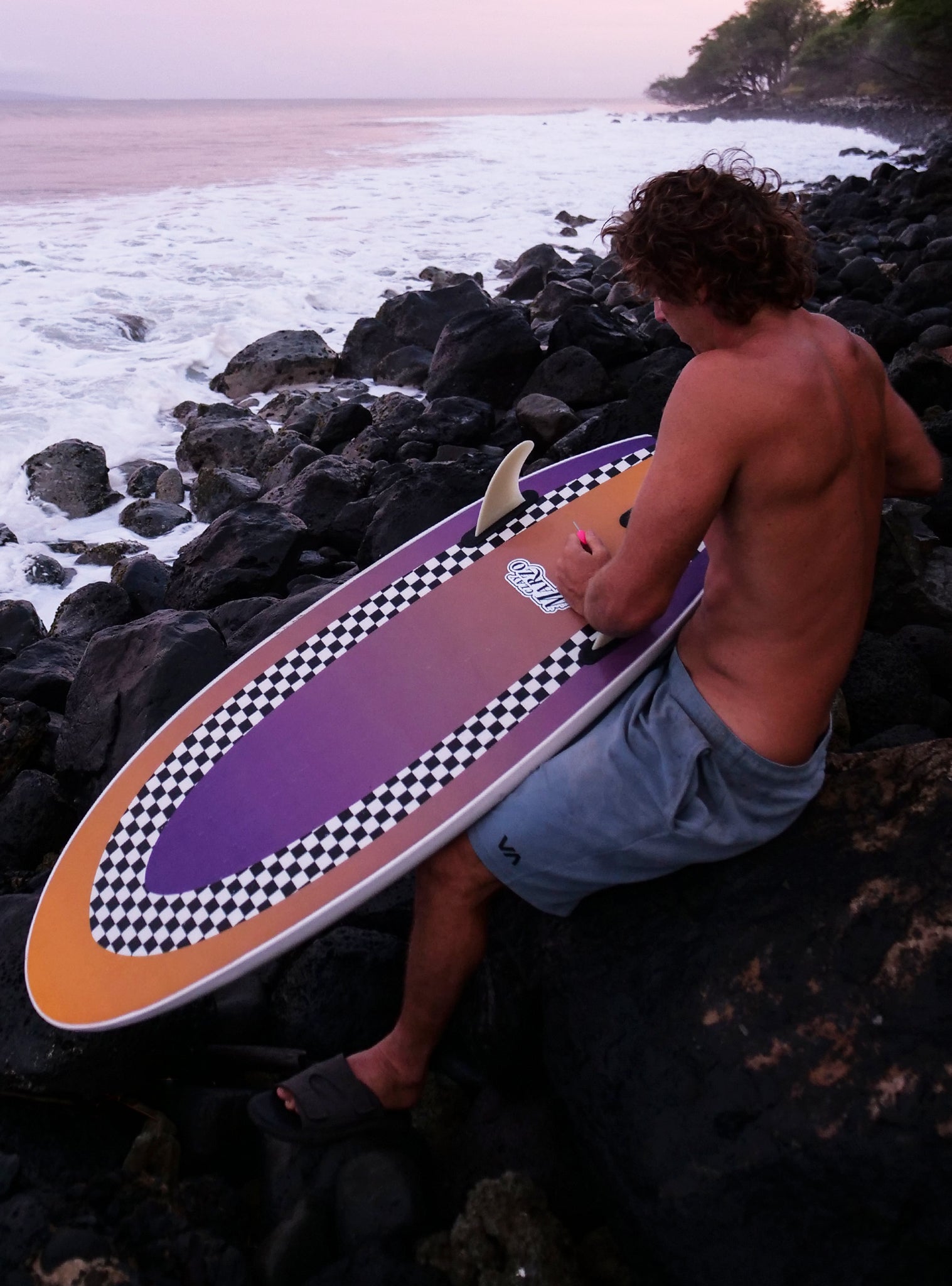 Catch Surf 54 Special x Clay Marzo PRO Surfboard — in action on the water