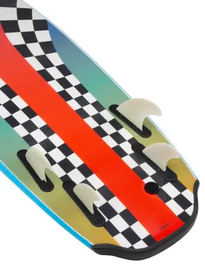 Сёрф-доска Catch Surf Bat Tail Quad (5'8") // T&C Surf Designs® — крупный план