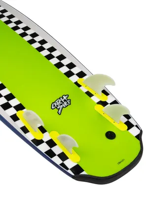 Сёрф-доска Catch Surf Bat Tail Quad - 5'8'' — в работе на воде