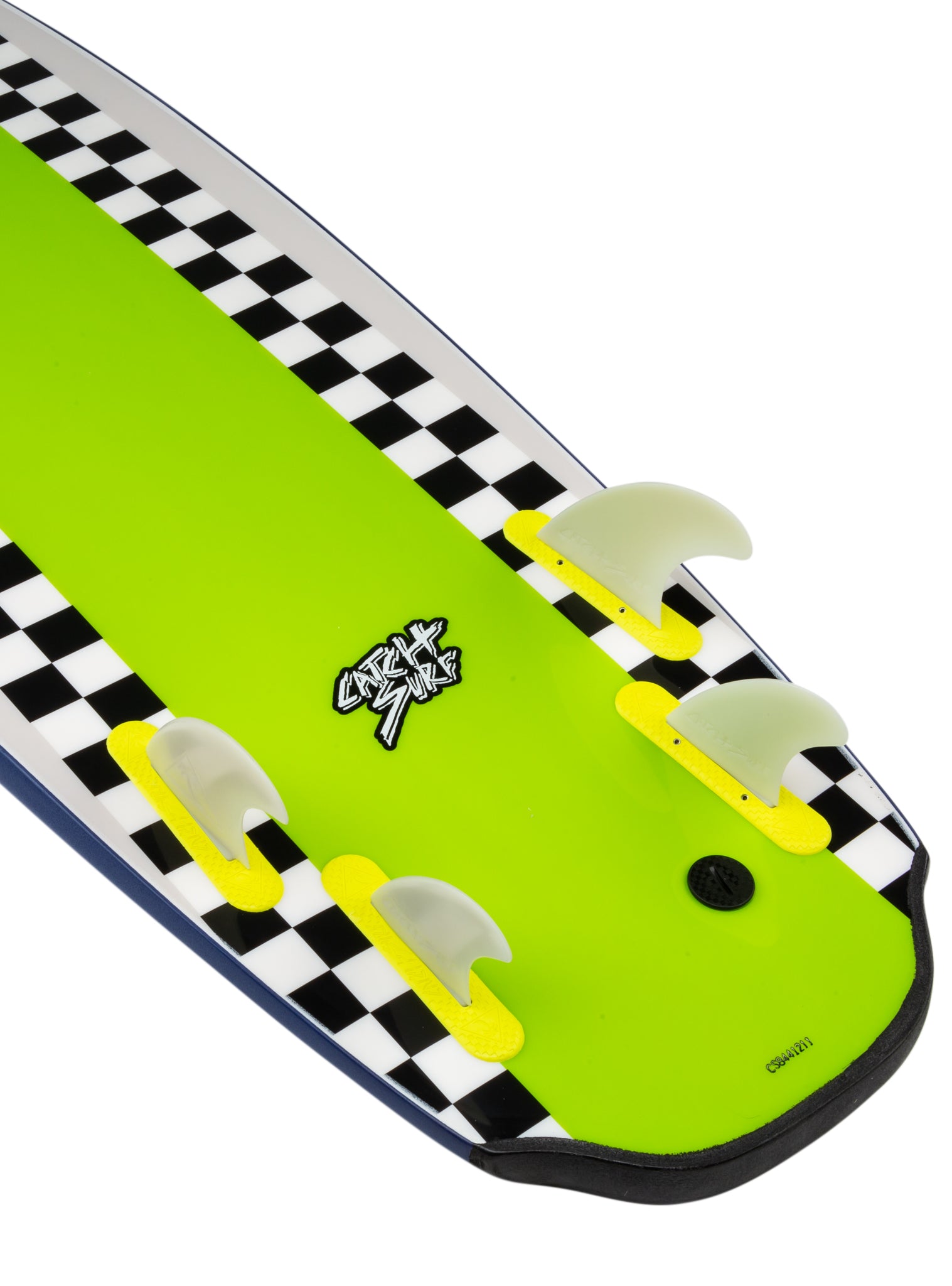Сёрф-доска Catch Surf Bat Tail Quad - 5'8'' — вид сбоку