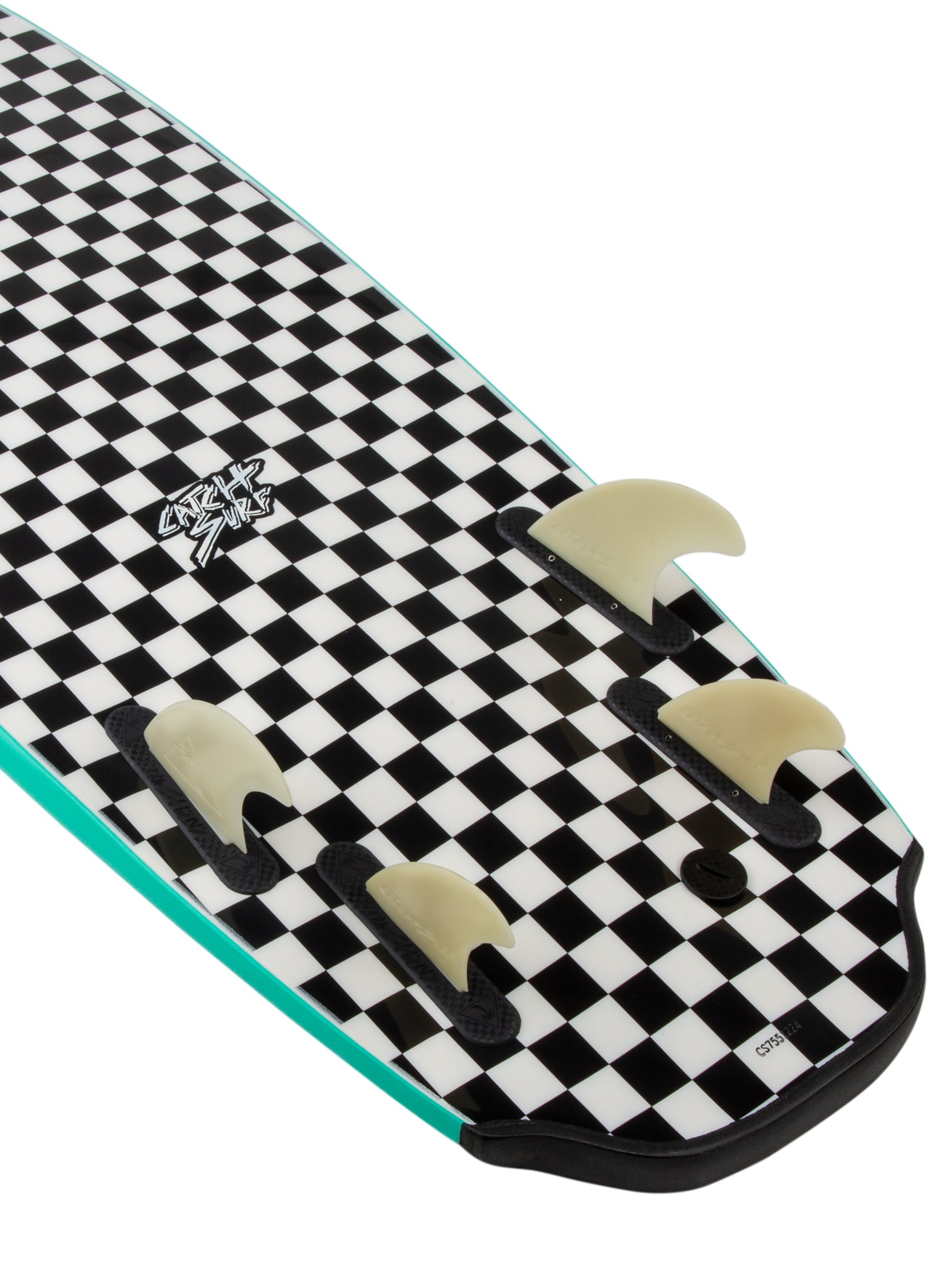 Сёрф-доска Catch Surf Bat Tail Quad - 5'8'' — в работе на воде