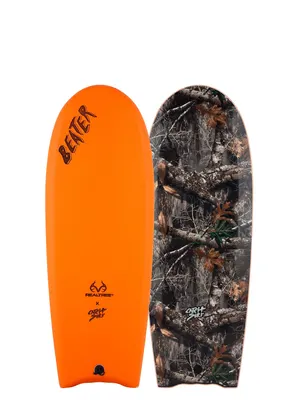 Сёрф-доска Catch Surf Beater Original 54 FINLESS // Realtree® Edition — в работе на воде