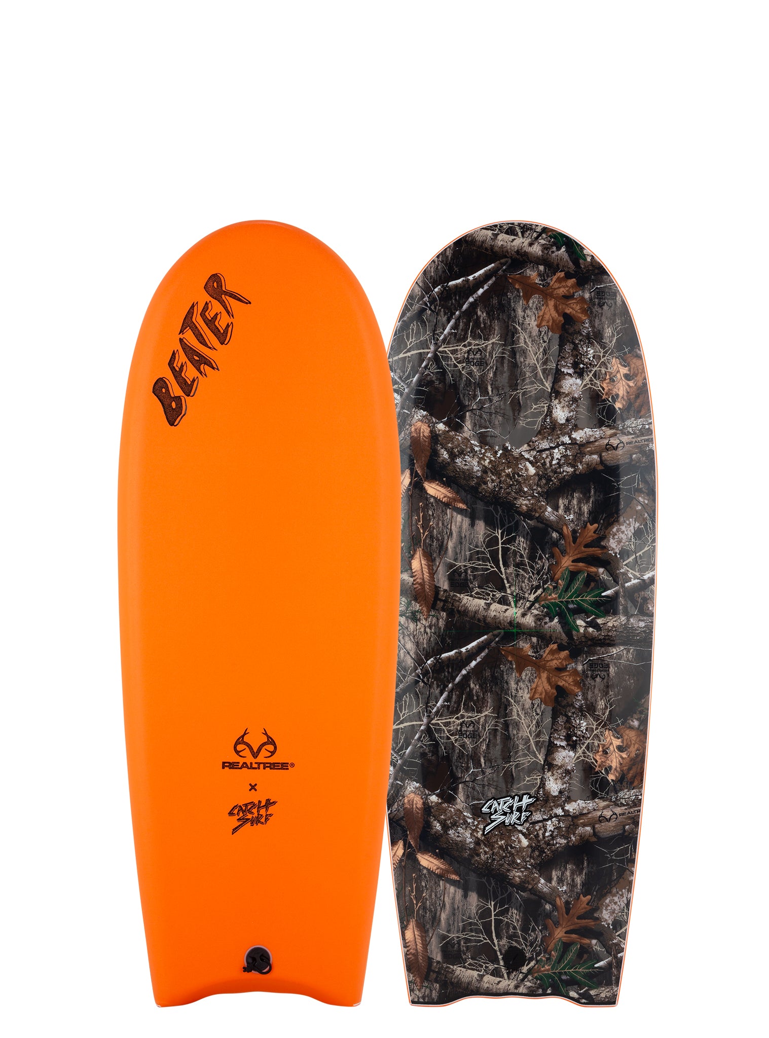 Сёрф-доска Catch Surf Beater Original 54 FINLESS // Realtree® Edition — вид сверху