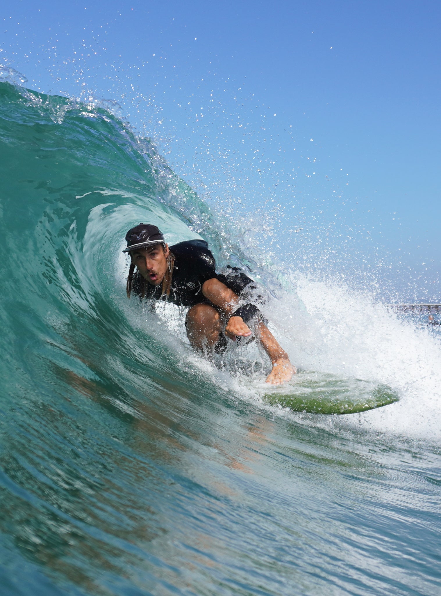 Catch Surf Beater Original 54 // Finless x Shea Porter Model Surfboard — in action on the water