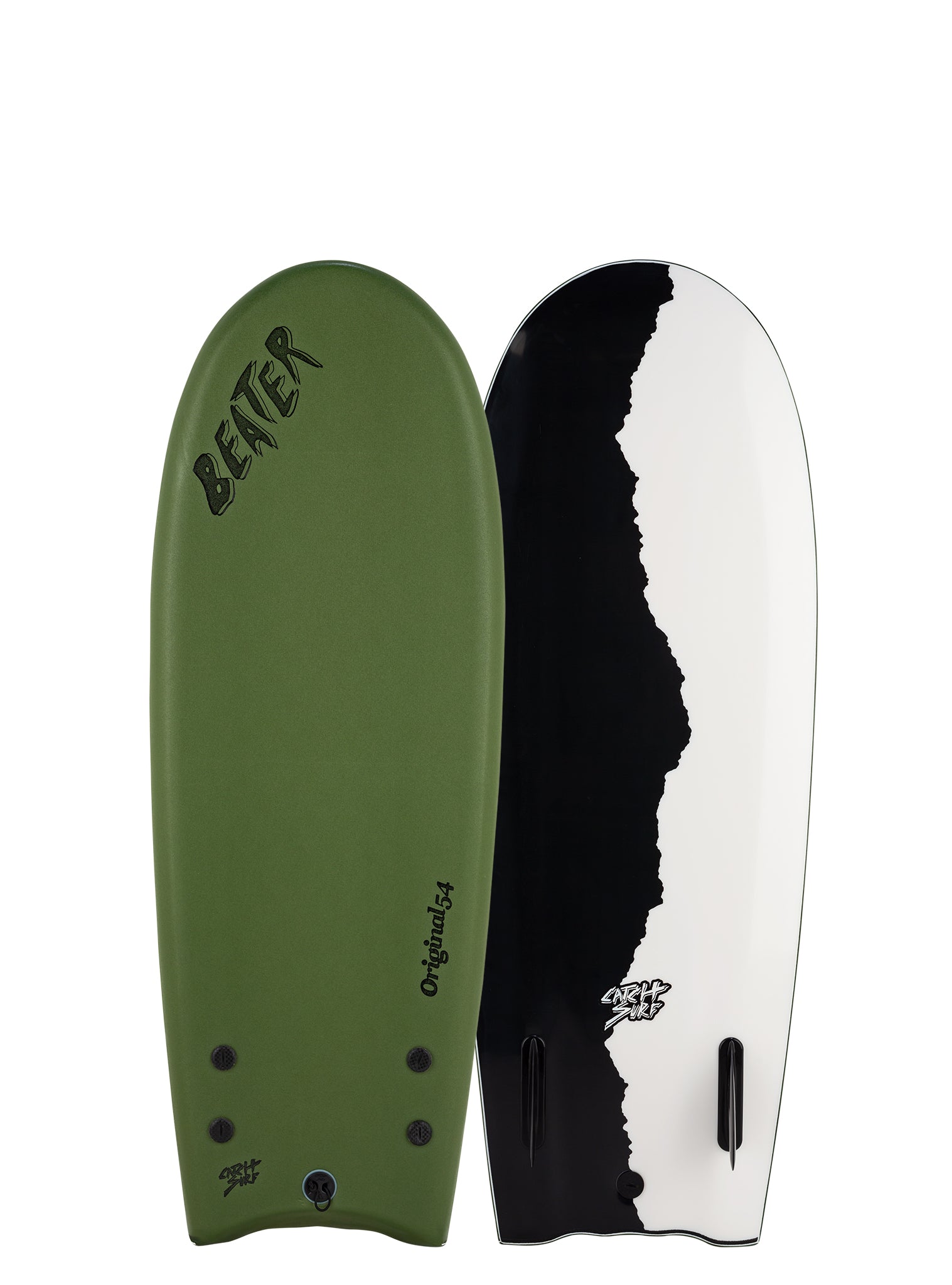 Catch Surf Beater Original 54 - Twin Fin Surfboard — close-up