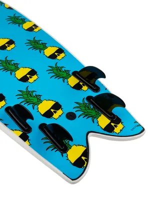 Сёрф-доска Catch Surf Retro Fish x Ben Gravy (5'8"Quad) — вид сверху
