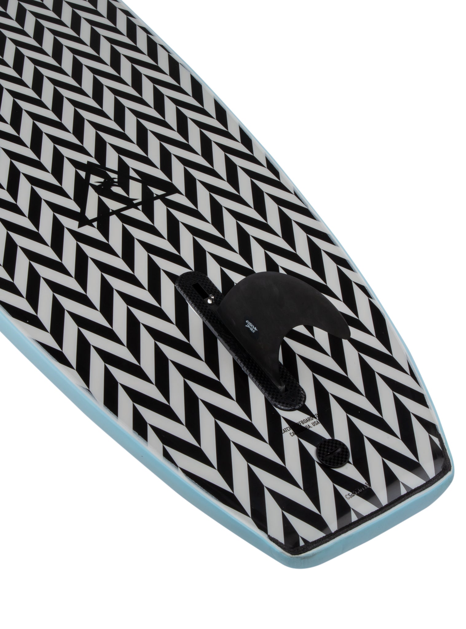 Catch Surf Heritage 8'6" Single Fin Surfboard — in action on the water