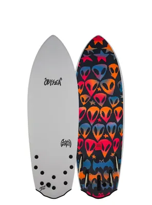 Сёрф-доска Catch Surf Fat Bat (Five Fin - 5'2'') // Ozzy Wrong PRO — крупный план