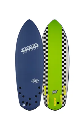 Сёрф-доска Catch Surf Fat Bat - Five Fin - 5'2'' — в работе на воде