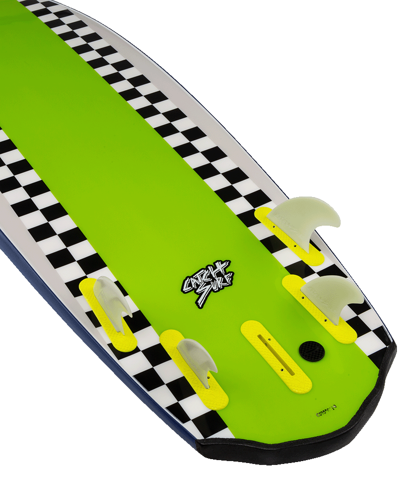 Сёрф-доска Catch Surf Fat Bat - Five Fin - 5'2'' — крупный план