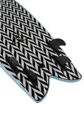 Сёрф-доска Catch Surf Heritage 5'8" Fish - Quad Fin — в работе на воде