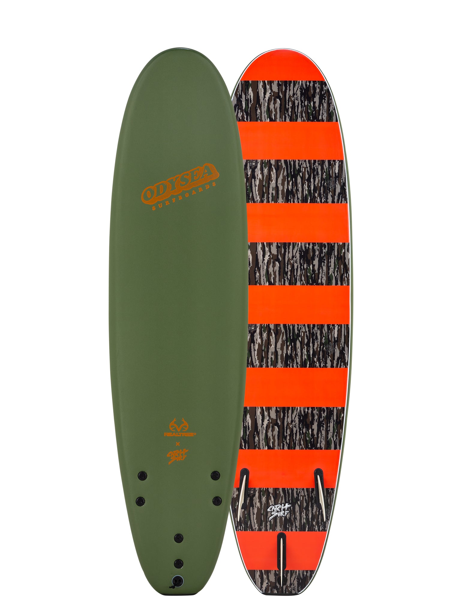 Сёрф-доска Catch Surf LOG // Realtree® Edition — в работе на воде