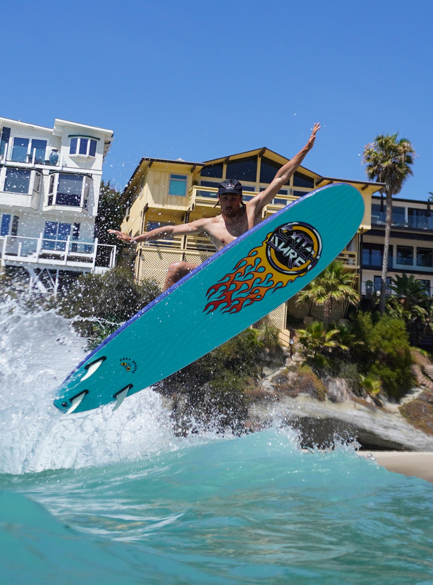 Сёрф-доска Catch Surf LOG // Shea Porter PRO / 8'0" — вид сбоку