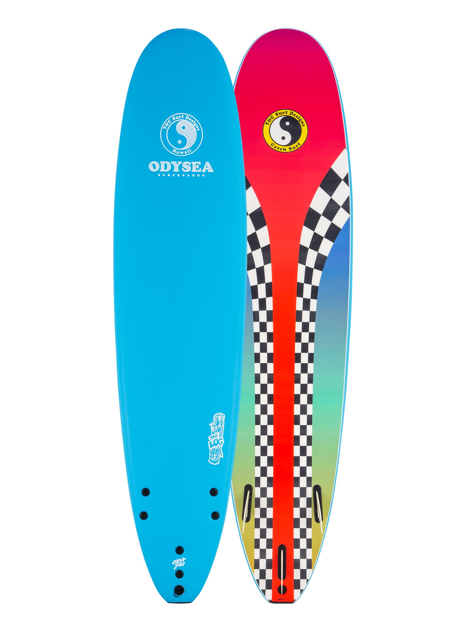 Сёрф-доска Catch Surf LOG // T&C Surf Designs® — вид сверху