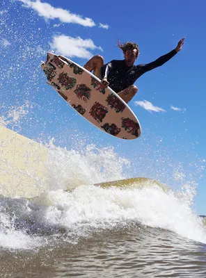 Catch Surf ...Lost® RNF Surfboard — in action on the water