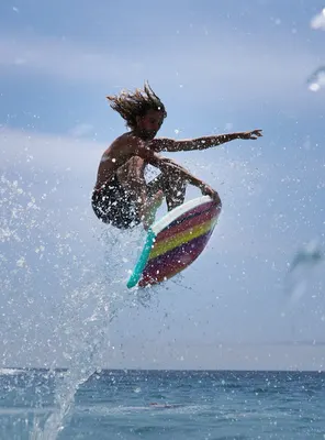Сёрф-доска Catch Surf Boog Skim (45") x Blair Conklin PRO — в работе на воде