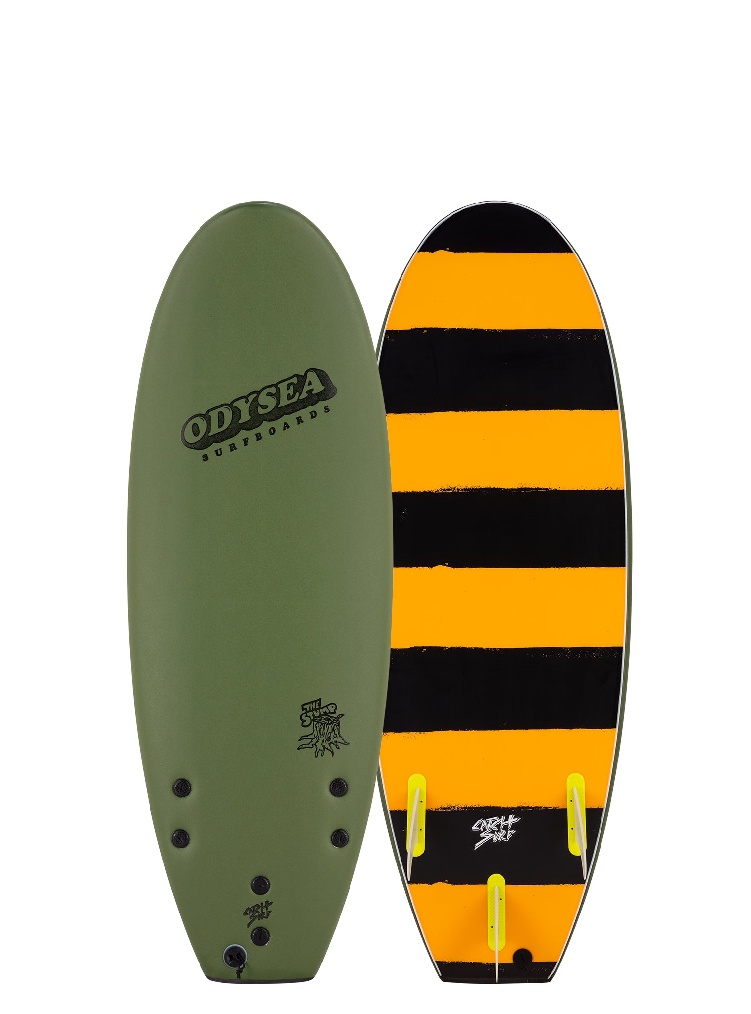 Catch Surf Stump - Thruster - 5'0" Surfboard — close-up