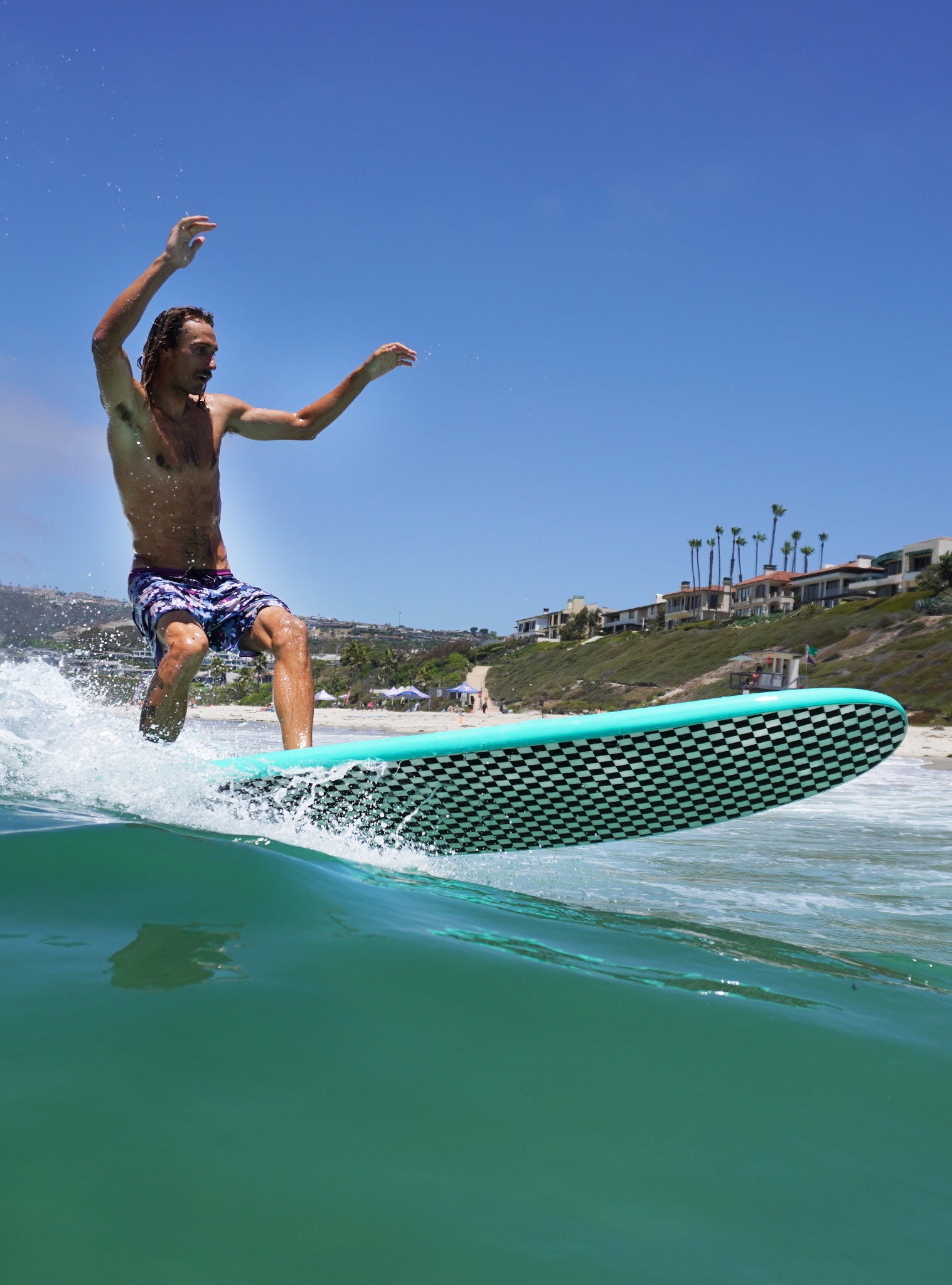 Сёрф-доска Catch Surf Plank // Single Fin — вид сверху