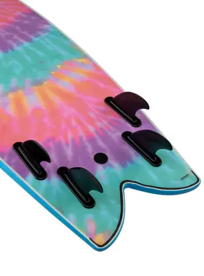 Сёрф-доска Catch Surf Retro Fish x Ben Gravy (5'8"Quad) - LIMITED EDITION — вид сверху