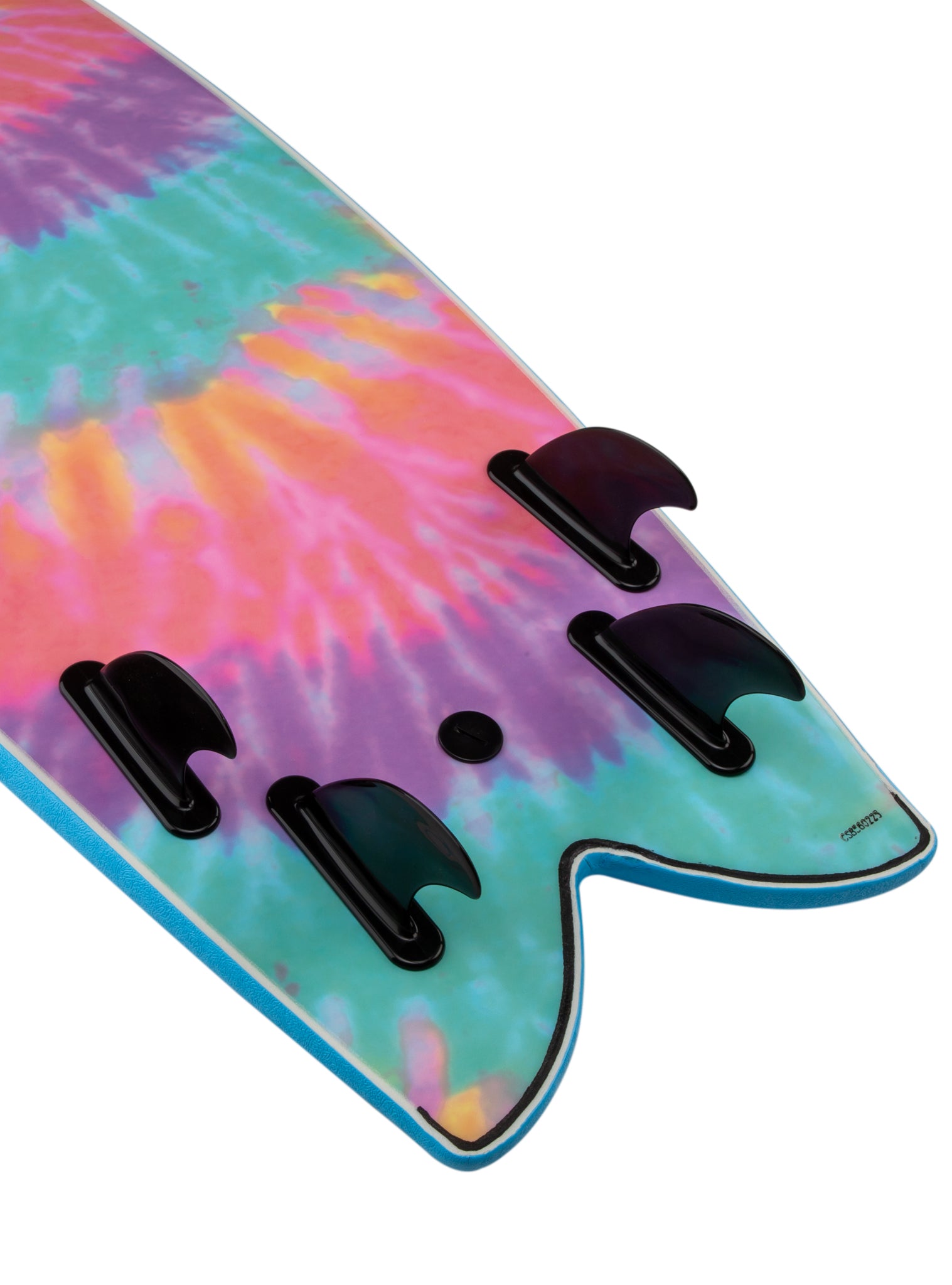 Catch Surf Retro Fish x Ben Gravy (5'8"Quad) - LIMITED EDITION Surfboard — construction detail