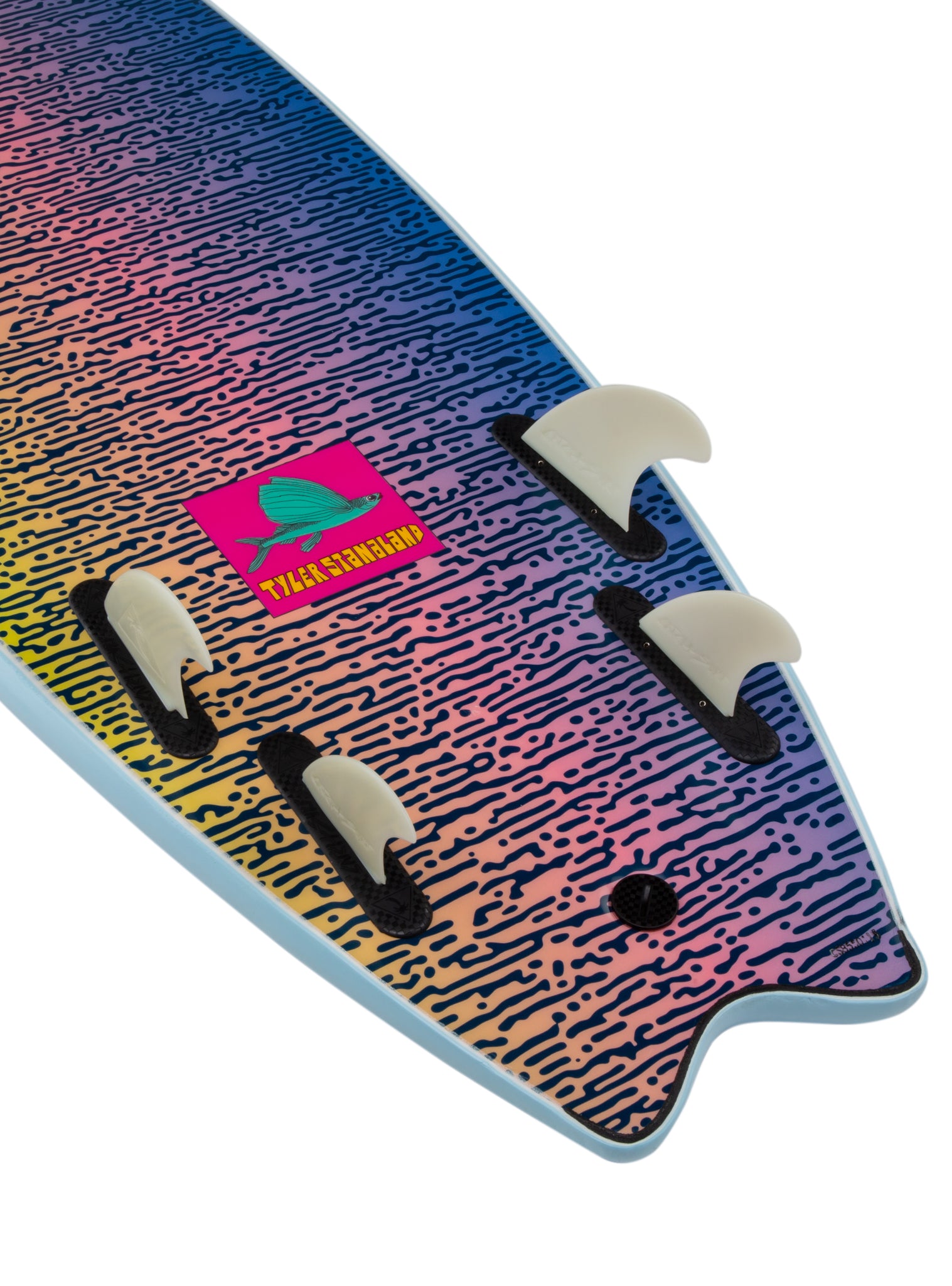 Catch Surf Skipper (Quad) - 6'0" x Tyler Stanaland PRO Surfboard — side view
