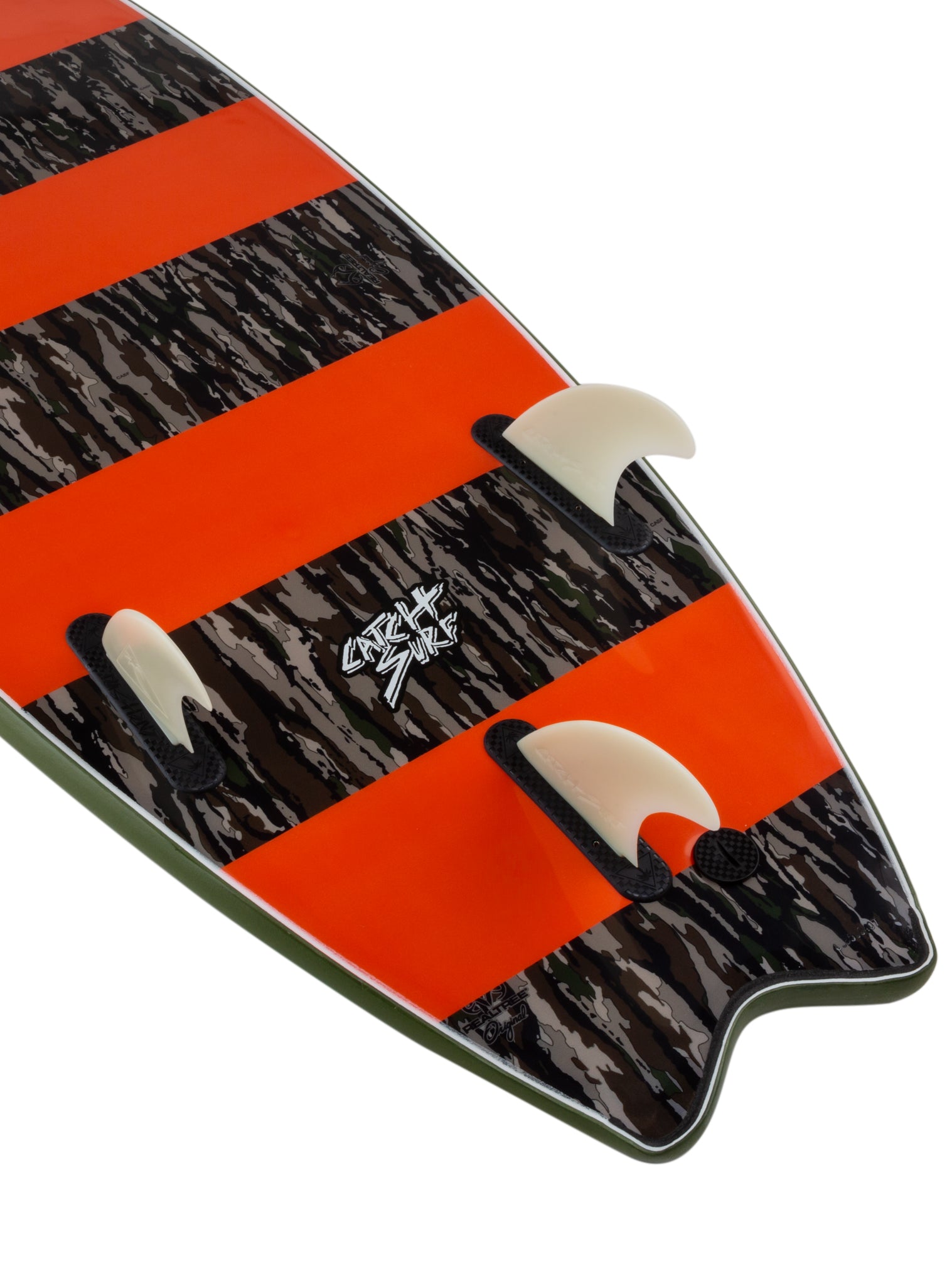 Catch Surf Skipper (Tri Fin) - 6'0" x Realtree® Edition Surfboard — side view