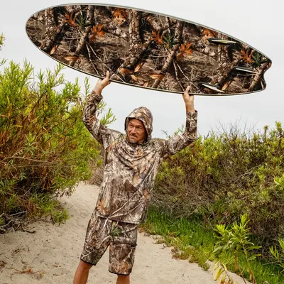 Сёрф-доска Catch Surf Skipper (Tri Fin) - 6'0" x Realtree® Edition — крупный план