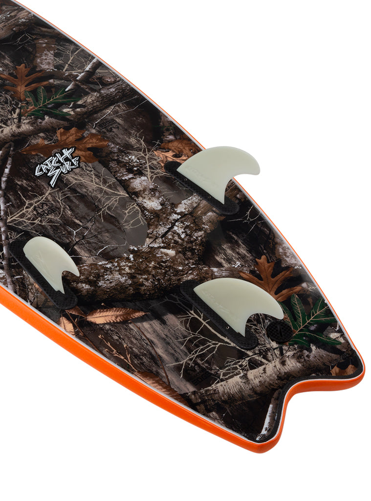 Catch Surf Skipper (Tri Fin) - 6'0" x Realtree® Edition Surfboard — close-up