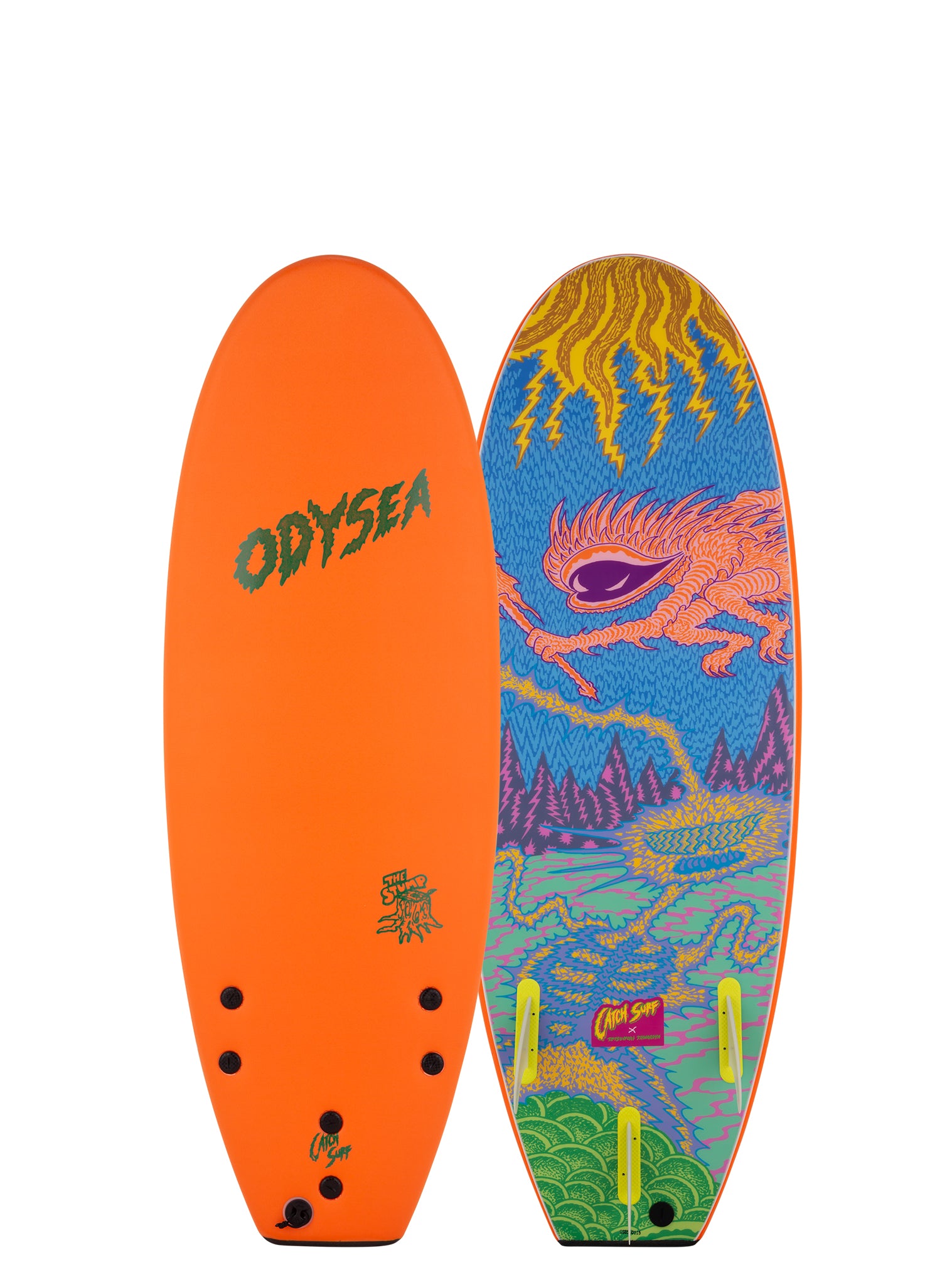 Catch Surf Stump (Thruster) - 5'0" x Tetsunori Tawaraya Surfboard — buy at K1.surf