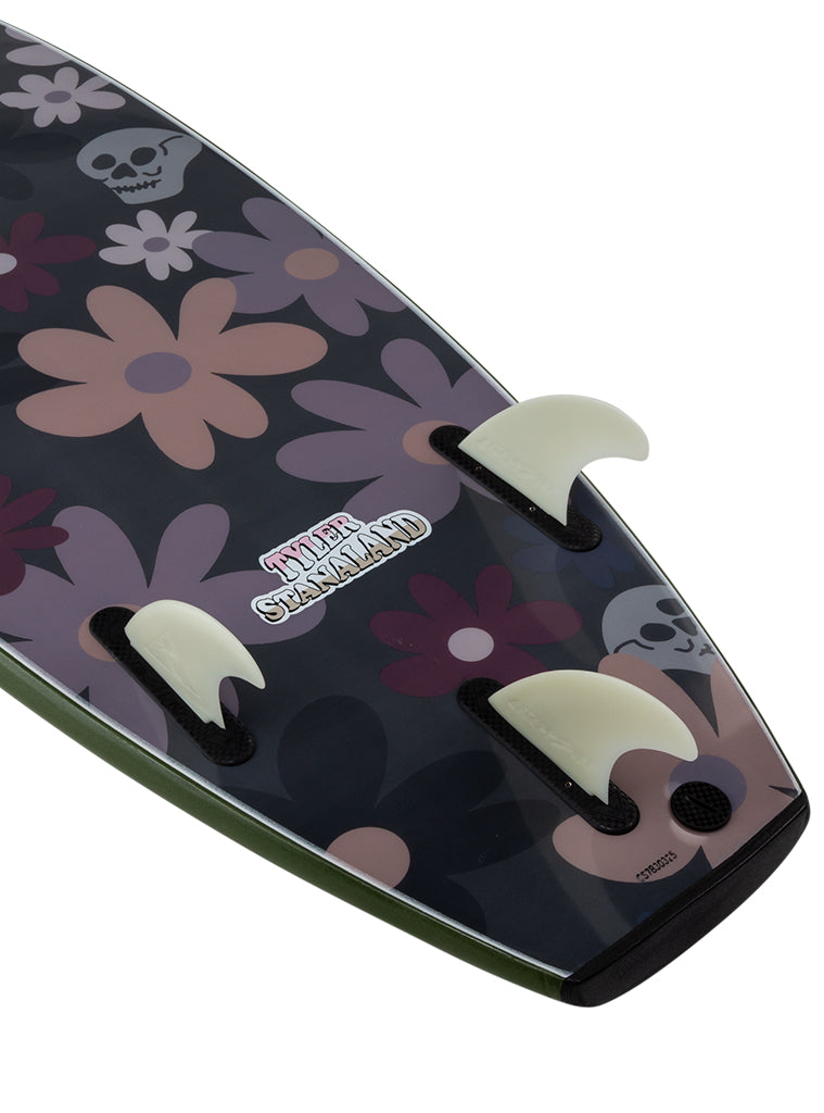 Catch Surf Stump (Thruster) - 5'0" x Tyler Stanaland PRO Surfboard — close-up