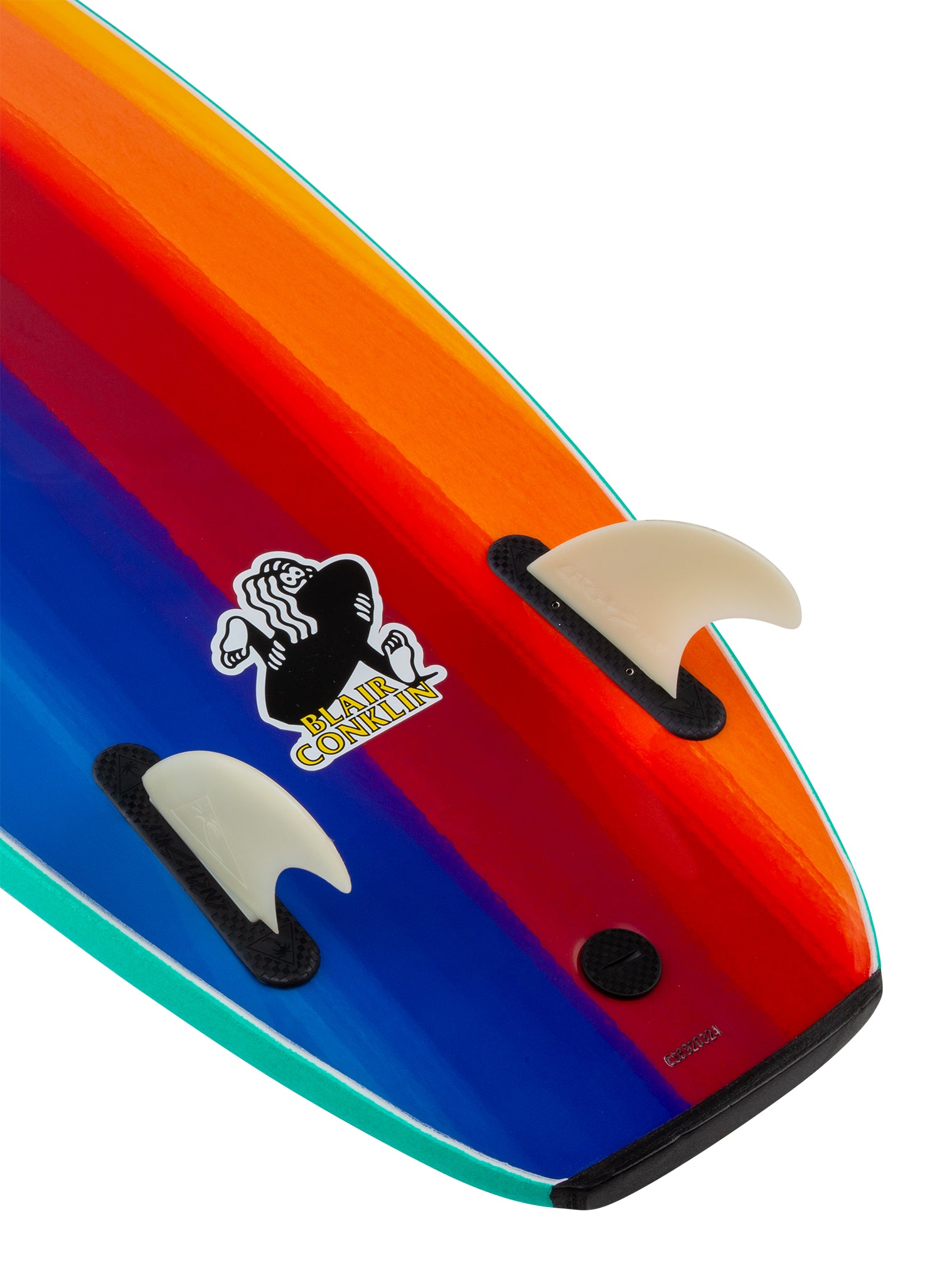 Сёрф-доска Catch Surf TWIG (Twin Fin / 4'10") x Blair Conklin PRO — крупный план