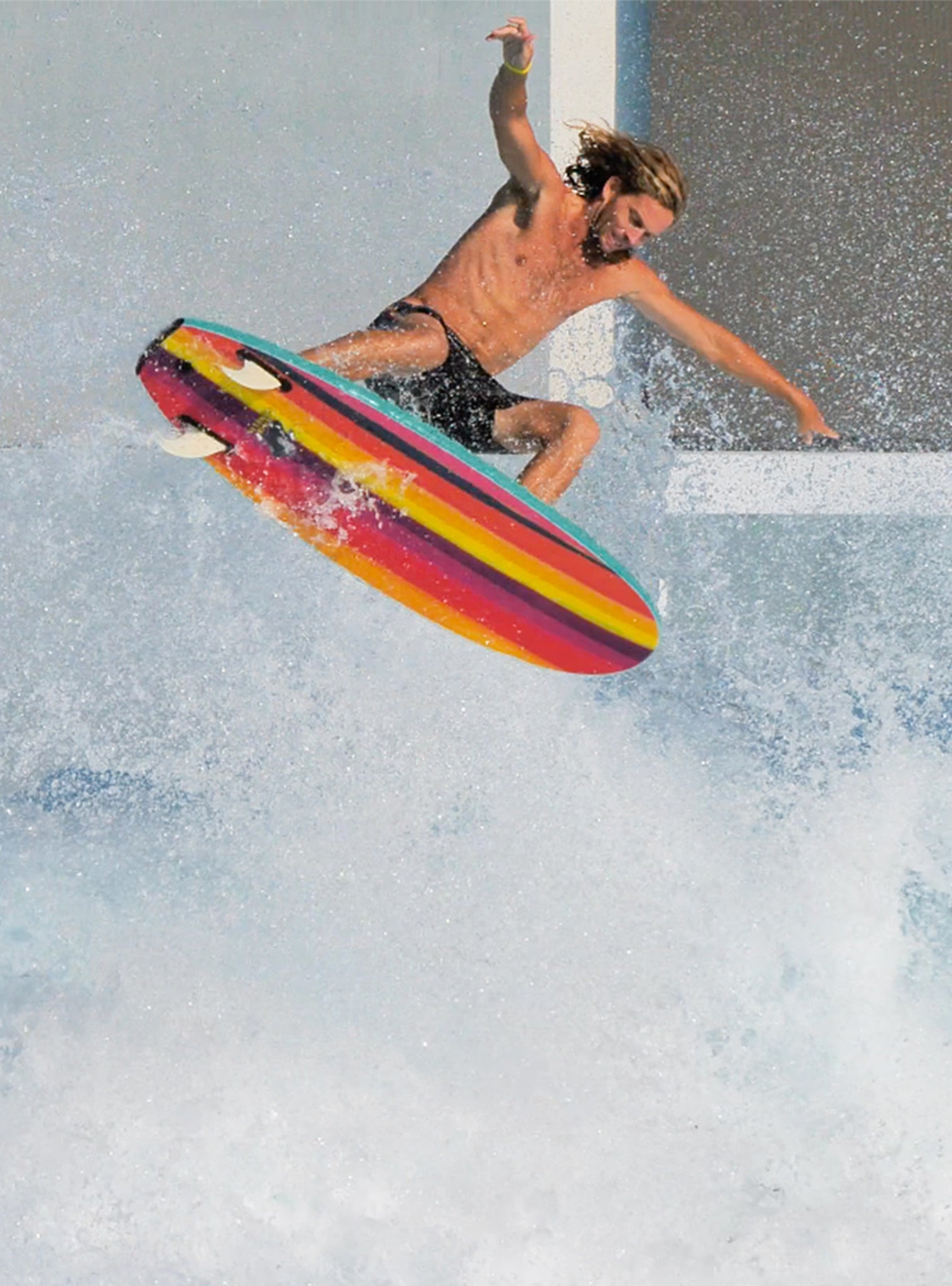 Сёрф-доска Catch Surf TWIG (Twin Fin / 4'10") x Blair Conklin PRO — в работе на воде