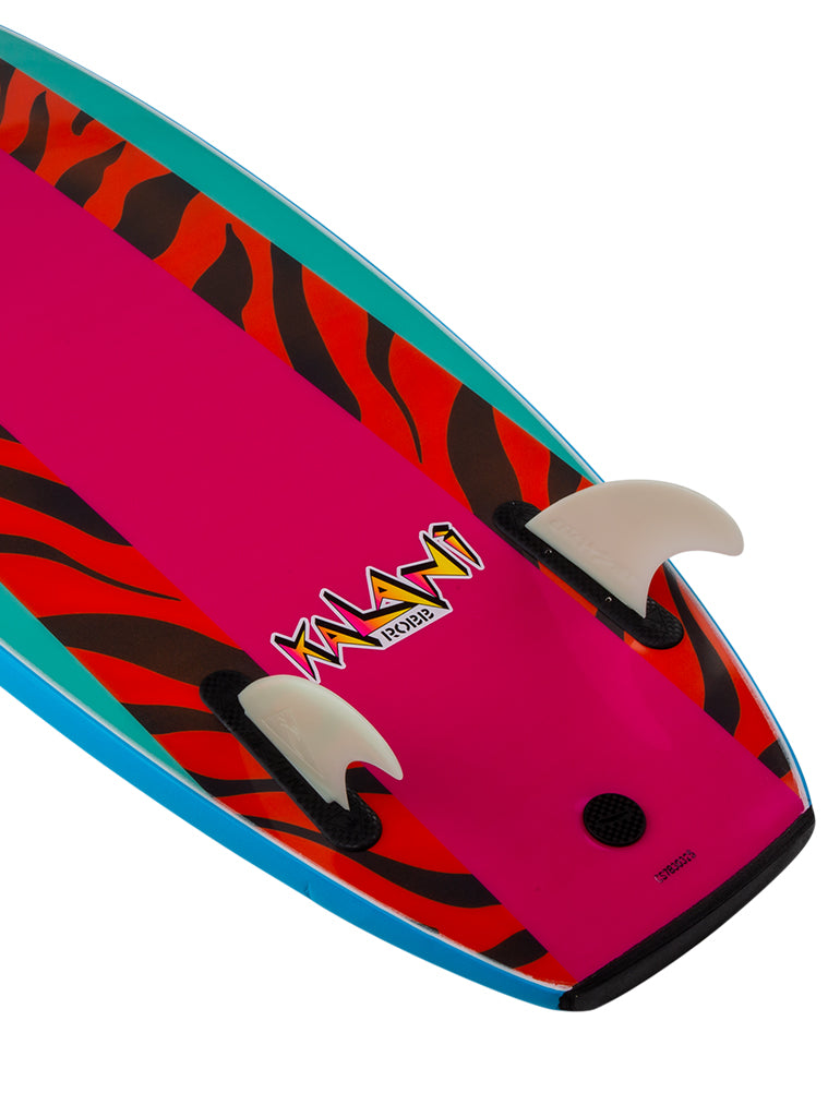 Catch Surf TWIG (Twin Fin / 4'10") x Kalani Robb PRO Surfboard — close-up