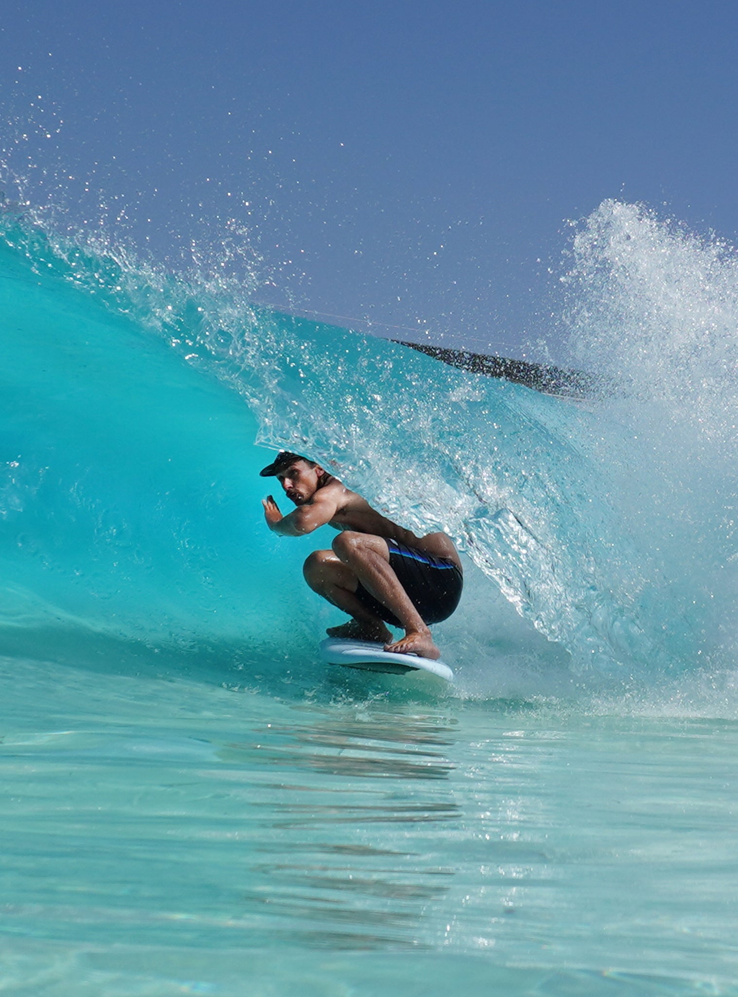 Catch Surf TWIG - Twin Fin - 4'10" Surfboard — top view